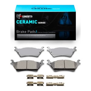Ford F-150 Brake Pads - Rear - R1 Concepts - R1 Ceramic - `12-`20